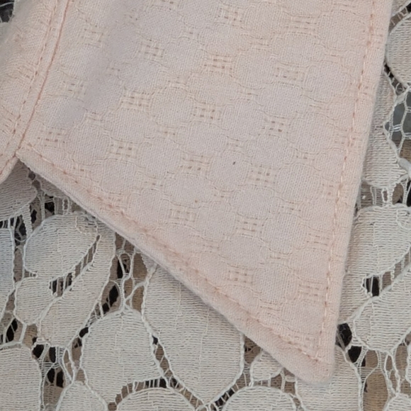 Soft Surroundings ombre size petite medium lace button down shirt - Picture 10 of 13